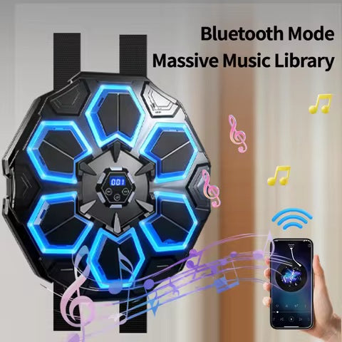 Intelligent Music Boxing Trainer Electronic Boxing Machine Response Target Home Wall Hanging Sanda Sandbag Boxing Game Training