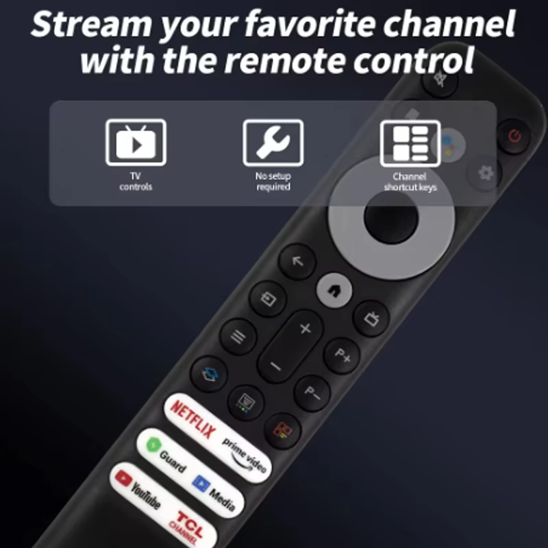 TCL RC902V FMR4 Replacement Remote Control for TCL Smart TV Mini LED QLED 4K UHD Android TV