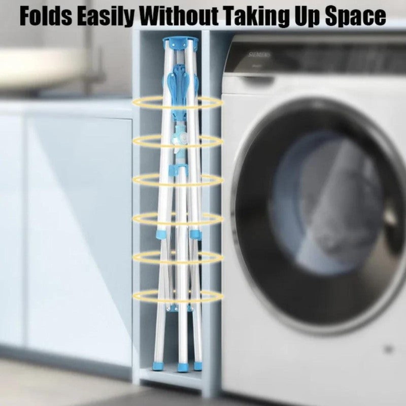 Adjustable Y-aped Four-Corner Floor Clothes Drng Ra Indoor Outdoor Balcony Multi-Pole Drng Painted Steel Clothesline
