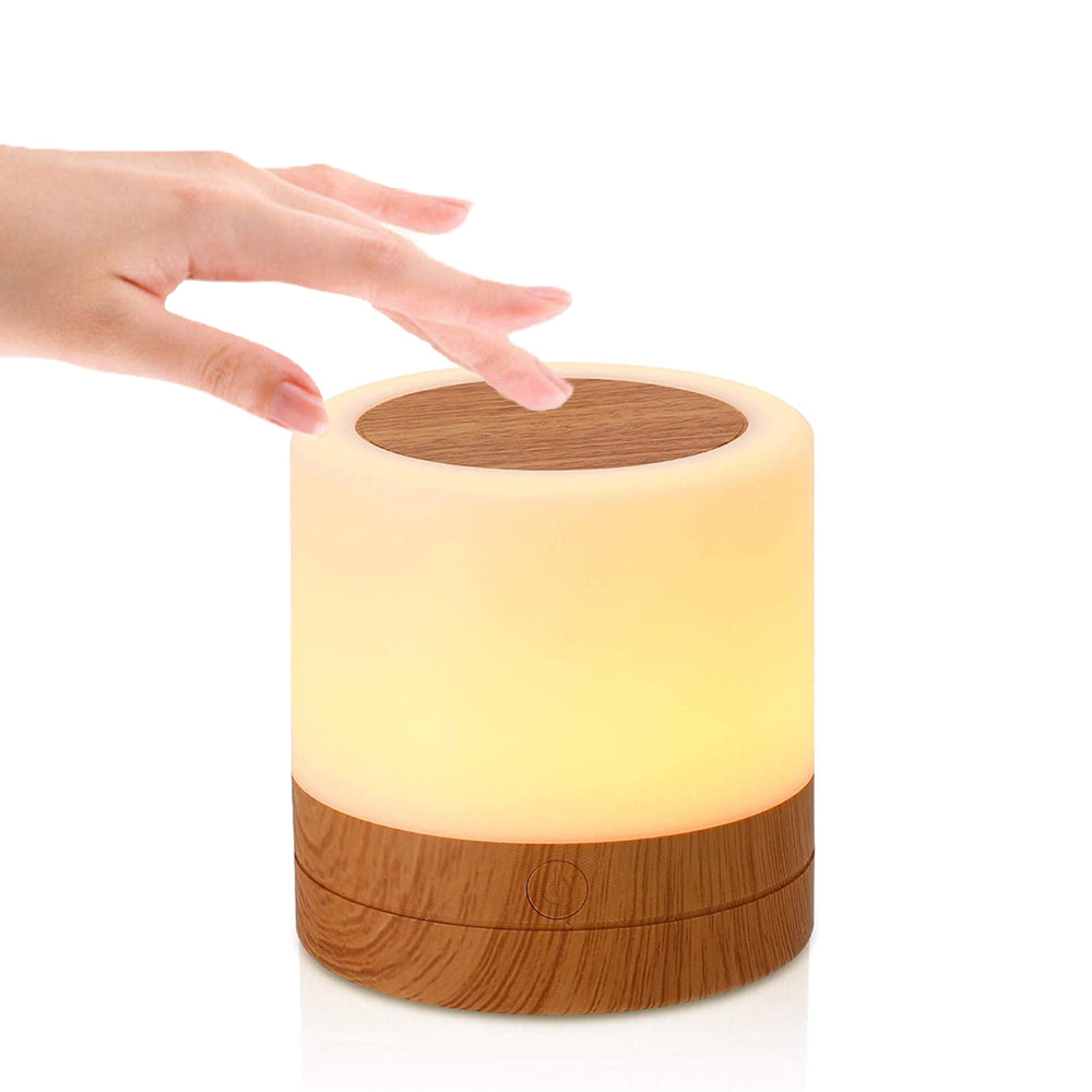 USB Charging Portable Remote Controlled Touch Lamp Night Light