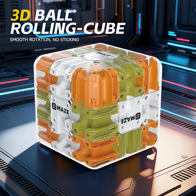 3D Maze Magic Cube Fidgeting Logical Thinking Anti Stress Puzzle Cube