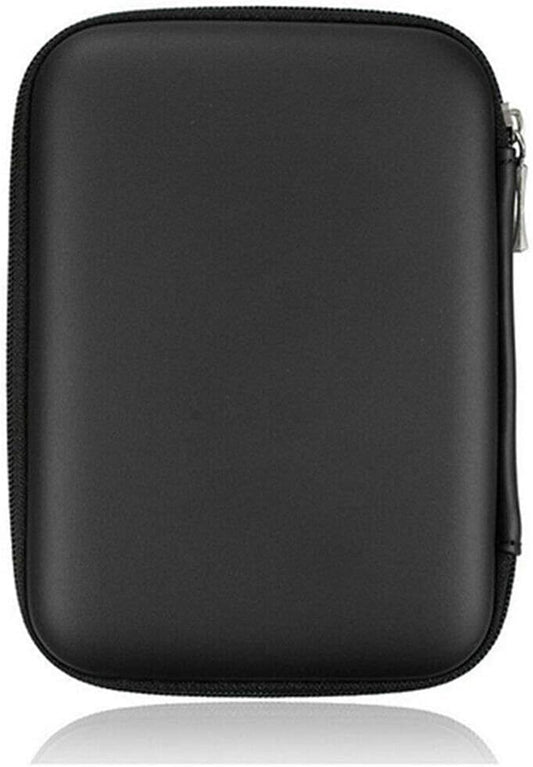 T27 2.5" HDD Bag External USB Hard Drive Disk Storage Bag Carry Usb Cable Case Cover for PC Laptop Hard Disk Box - Black