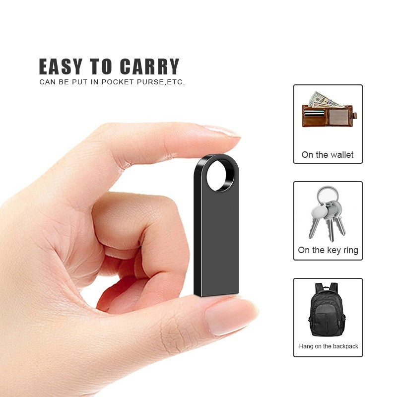 High-Speed Metal USB 2.0 Flash Drive Mini Pen Drive - 16GB