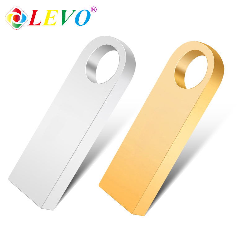 High-Speed Metal USB 2.0 Flash Drive Mini Pen Drive - 16GB