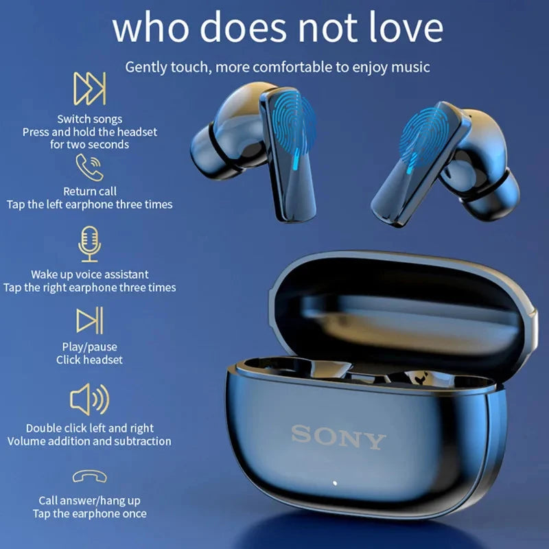 Sony Mate 50 Bluetooth Earphones Ear Earbuds Wireless Headphones With Mic