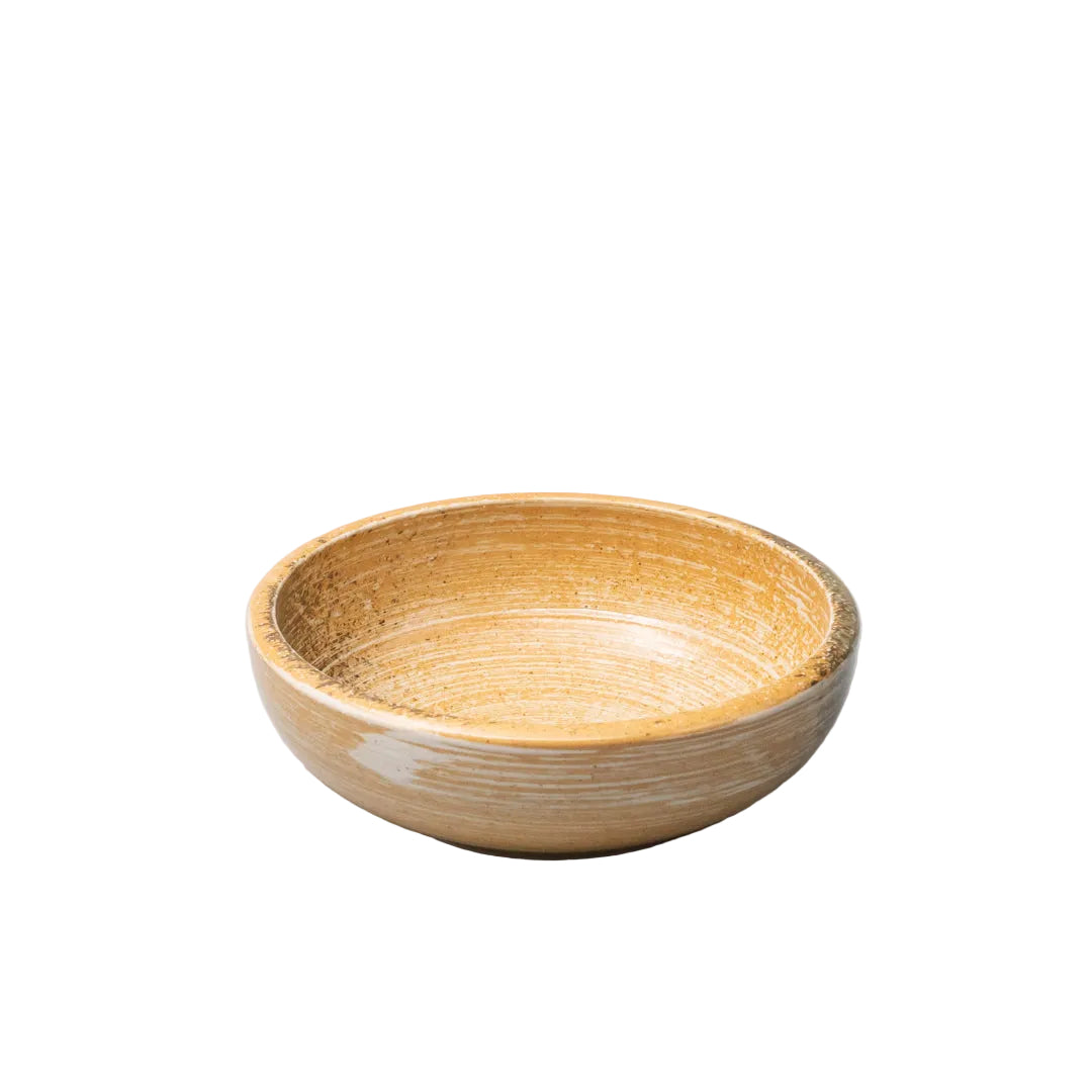 Bowl 24cm Burnt Orange Glaze
