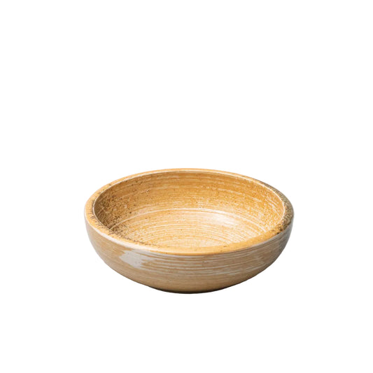 Bowl 24cm Burnt Orange Glaze