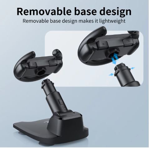 HONCAM Racing Wheel Stand for Switch/Switch 2 Joy-Con – Suction Base