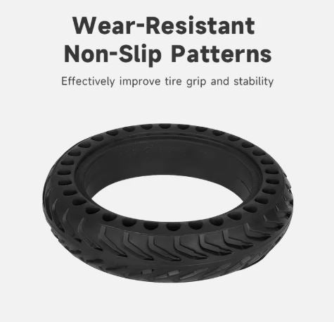 8.5" Solid Honeycomb Tire – Electric Scooter Shock Absorber Wheel
