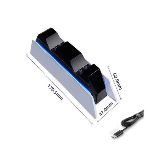 PS5 DualSense Charging Dock – Type-C Dual Controller Charger Stand