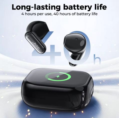 NE68 Wireless Bluetooth Earbuds – HD Sound, 30H Battery, 150 Languages